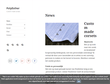 Tablet Screenshot of polyesther.nl